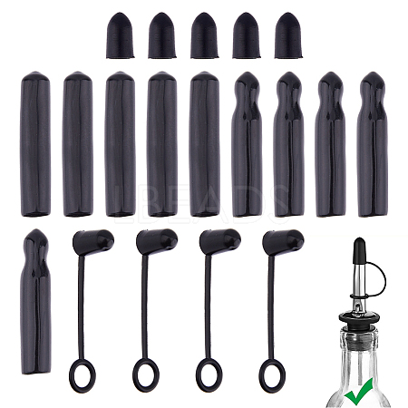 4 Styles Plastic Dust-proof Cap FIND-FH0009-30-1
