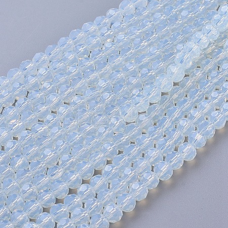 Opalite Beads Strands X-GSF8mmC081-1
