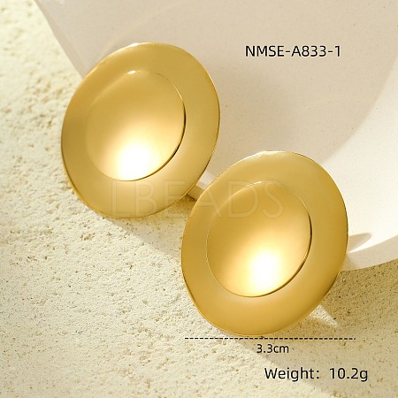 304 Stainless Steel Stud Earrings FS-WG8A1D7-15-1