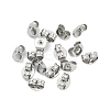 316 Surgical Stainless Steel Ear Nuts X-FIND-WH0110-193P-1