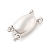925 Sterling Silver Box Clasps STER-S013-04P-1