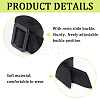 2Pcs Tie a Knot Polyester Waist Belt with Plastic Buckle AJEW-GF0014-53B-6