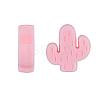 20Pcs Cactus Food Grade Eco-Friendly Silicone Focal Beads JX906G-1