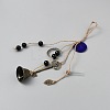 Iron Bell Key Moon Charms Wind Chime HJEW-WH20023-004AB-2