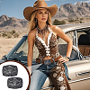 2Pcs Zinc Alloy Smooth Buckles FIND-NB0007-31A-01-5