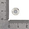 Brass Micro Pave Cubic Zirconia Beads KK-D408-11S-04A-3