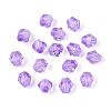 Transparent Acrylic Beads TACR-S146-4mm-19-1