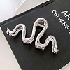Snake Shape Alloy Large Claw Hair Clips SNAK-PW0001-35C-1