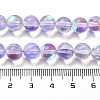 Transparent Glass Beads GLAA-B022-8mm-10-4