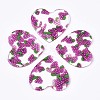 Transparent Clear Cellulose Acetate(Resin) Pendants LS-X-KY-T040-56C-1