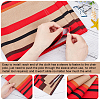 Canvas Cloth Beach Lounge Chair Cover with Pillows AJEW-WH0342-55-3
