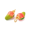 Alloy Enamel Pendants FIND-O003-10D-MG-2
