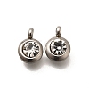 201 Stainless Steel Charms STAS-F311-06P-06-1