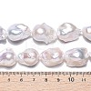 Natural Baroque Pearl Keshi Pearl Beads Strands PEAR-S019-02C-03-5