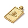 304 Stainless Steel Pendants X-STAS-L022-306G-12-2