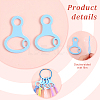 30Pcs Acrylic Spool Floss Bobbins FIND-PH0018-62B-01-4