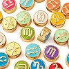 24Pcs 12 Style Brass Enamel Beads KK-LS0001-44-4