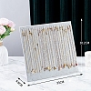 Velvet Necklace Organizer Display Stands for 24 Necklaces PW-WG61009-03-1