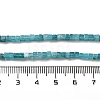 Natural White Jade Imitation Aquamarine Beads Strands G-B064-A09-1-5