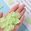 Autumn Theme Transparent Frosted Acrylic Pendants PAF002Y-18-6