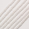 Opaque Glass Round Beads Strands X-G-A130-2mm-01-1
