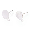 925 Sterling Silver Stud Earring Settings STER-T005-02B-4
