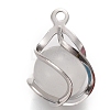 Cat Eye Pendants KK-H738-04P-01-1