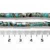 Synthetic Regalite/Imperial Jasper/Sea Sediment Jasper Beads Strands G-F765-E06-01-5