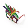 Felt Brazil Carnival Eyeglasses Frame Decoration AJEW-G044-01B-3