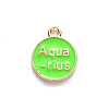 Alloy Enamel Pendants ENAM-S124-01A-06J-3