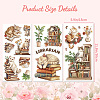 3 Sheets 3 Styles PVC Waterproof Decorative Stickers DIY-WH0404-126-2