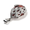 Natural Red Jasper Teardrop Pendants G-G112-03P-11-2