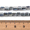 Electroplate Glass Beads Strands EGLA-D031-01-23-4