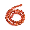 Natural Carnelian Beads Strands G080-5