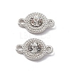 Alloy Crystal Rhinestone Connector Charms FIND-A024-17P-2