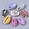 Natural Cowrie Shell Beads SSHEL-N034-35-2