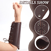 Adjustable PU Leather Cord Bracelet with Wax Cotton Cords LS-AJEW-WH0248-455A-3