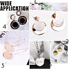 20Pcs 10 Style Ion Plating(IP) 304 Stainless Steel Charms STAS-UN0032-07-7