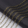 Brass Paperclip Chains CHC-S008-001A-AB-3