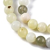 Natural New Jade Beads Strands X-G-F591-16-8MM-5