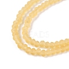 Transparent Glass Beads Strands EGLA-A044-T1mm-MD03-4