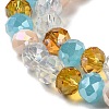 Glass Beads Strands EGLA-A034-M8mm-56-3