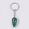 Synthetic Malachite Keychain KEYC-P041-B05-2