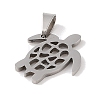 Non-Tarnish 201 Stainless Steel Pendants STAS-A094-04E-P-2