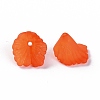 Frosted Acrylic Bead Caps MACR-S371-10A-726-2