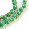 Dyed Synthetic Turquoise Bead Strands G-M145-18-3