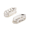 Brass Crystal Rhinestone Spacer Bars RB-T019-01B-S-2