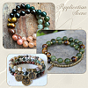 2 Strands Natural African Bloodstone Beads Strands G-SP0001-27-5