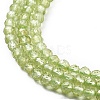 Natural Peridot Beads Strands G-B107-A06-01A-3