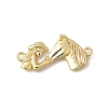 Brass Connector Charms KK-Z155-11G-1